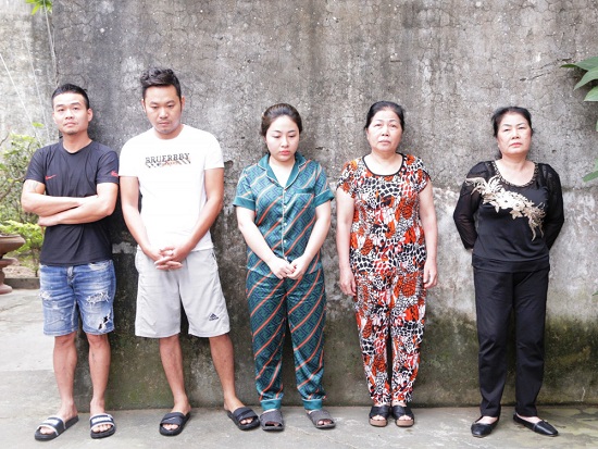 Bắt 5 đối tượng từ Nam Định vào Hà Tĩnh ''hành nghề'' trộm cắp